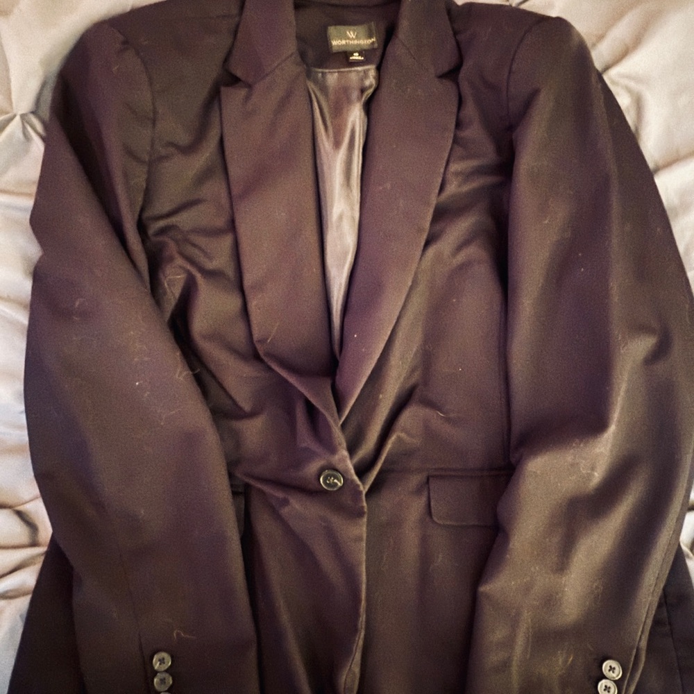Worthington Elegant Black Blazer